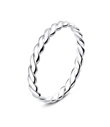 Knot Weave Silver Ring NSR-839